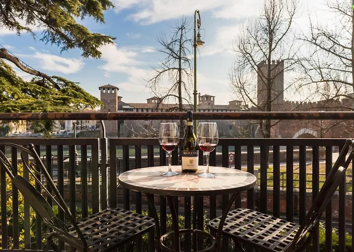 Castle View - Veronainflat بيت ضيافة فيرونا